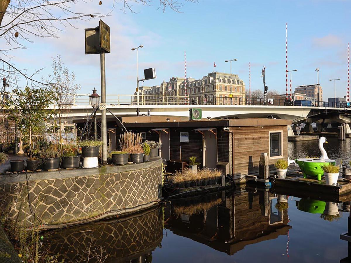 فندق Houseboat Little Amstel أمستردام المظهر الخارجي الصورة