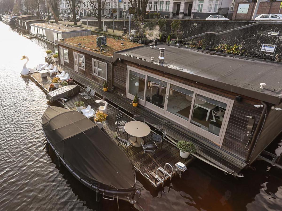 فندق Houseboat Little Amstel أمستردام المظهر الخارجي الصورة