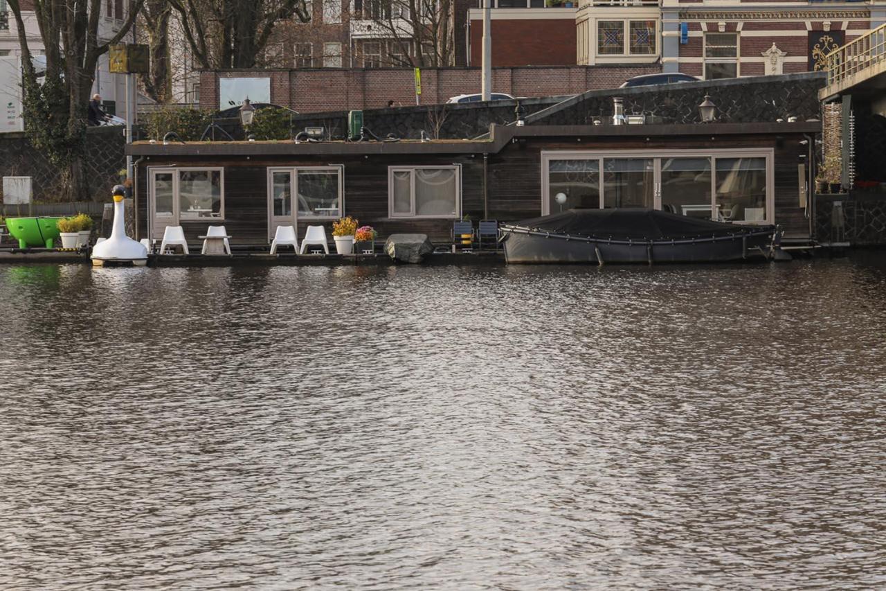 فندق Houseboat Little Amstel أمستردام المظهر الخارجي الصورة