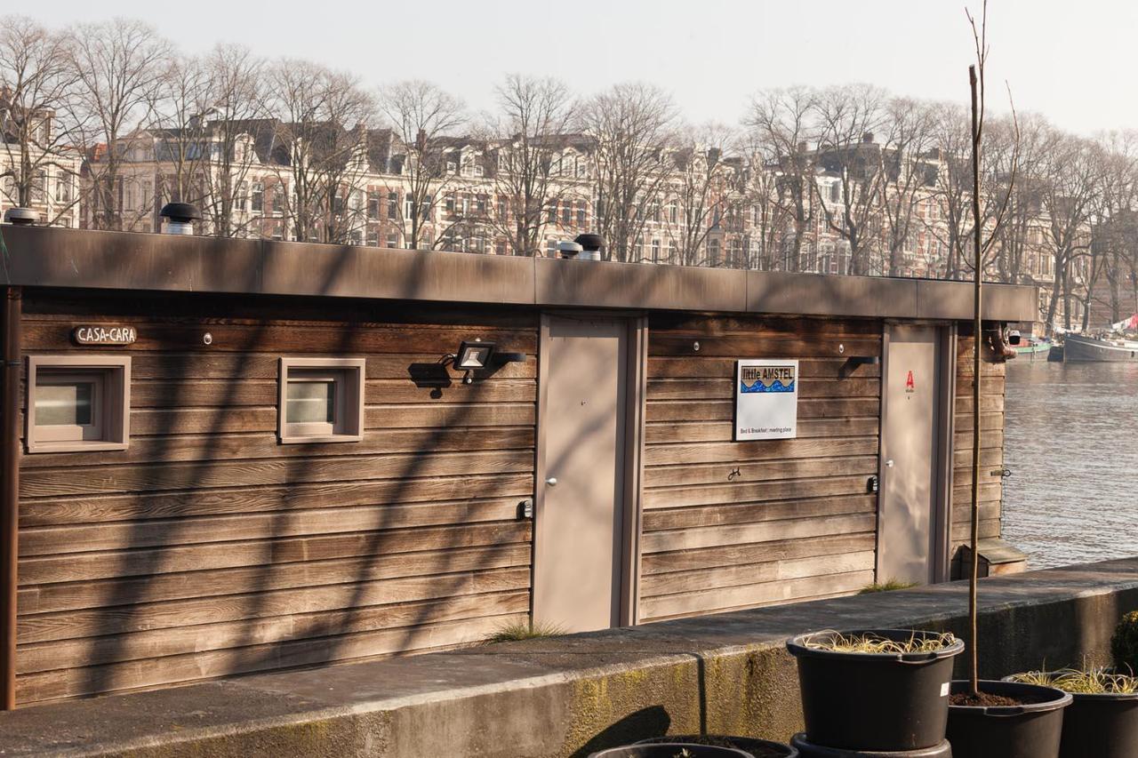 فندق Houseboat Little Amstel أمستردام المظهر الخارجي الصورة