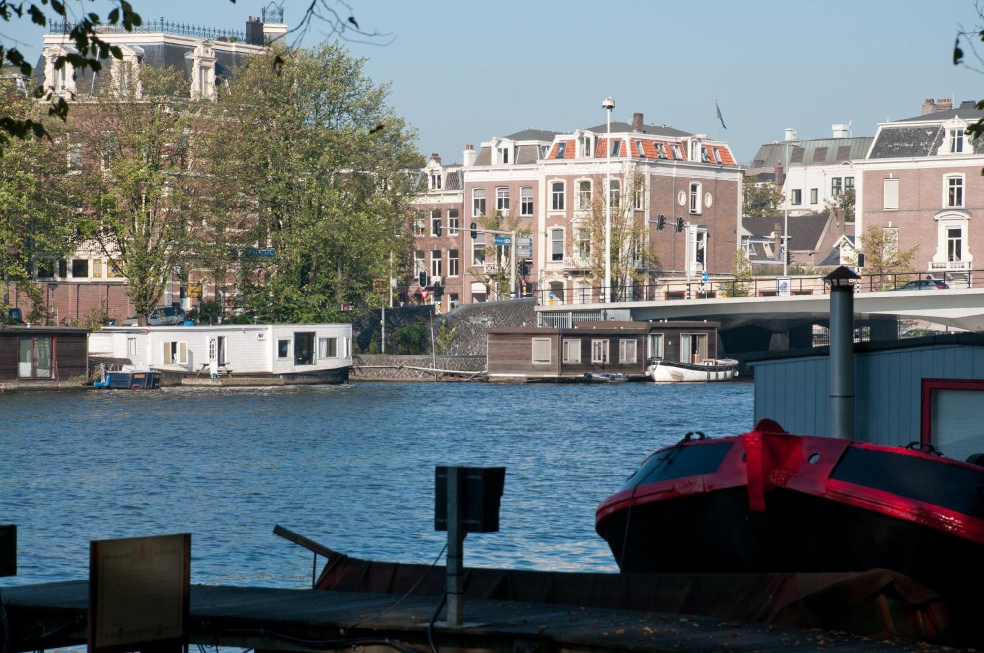 فندق Houseboat Little Amstel أمستردام المظهر الخارجي الصورة