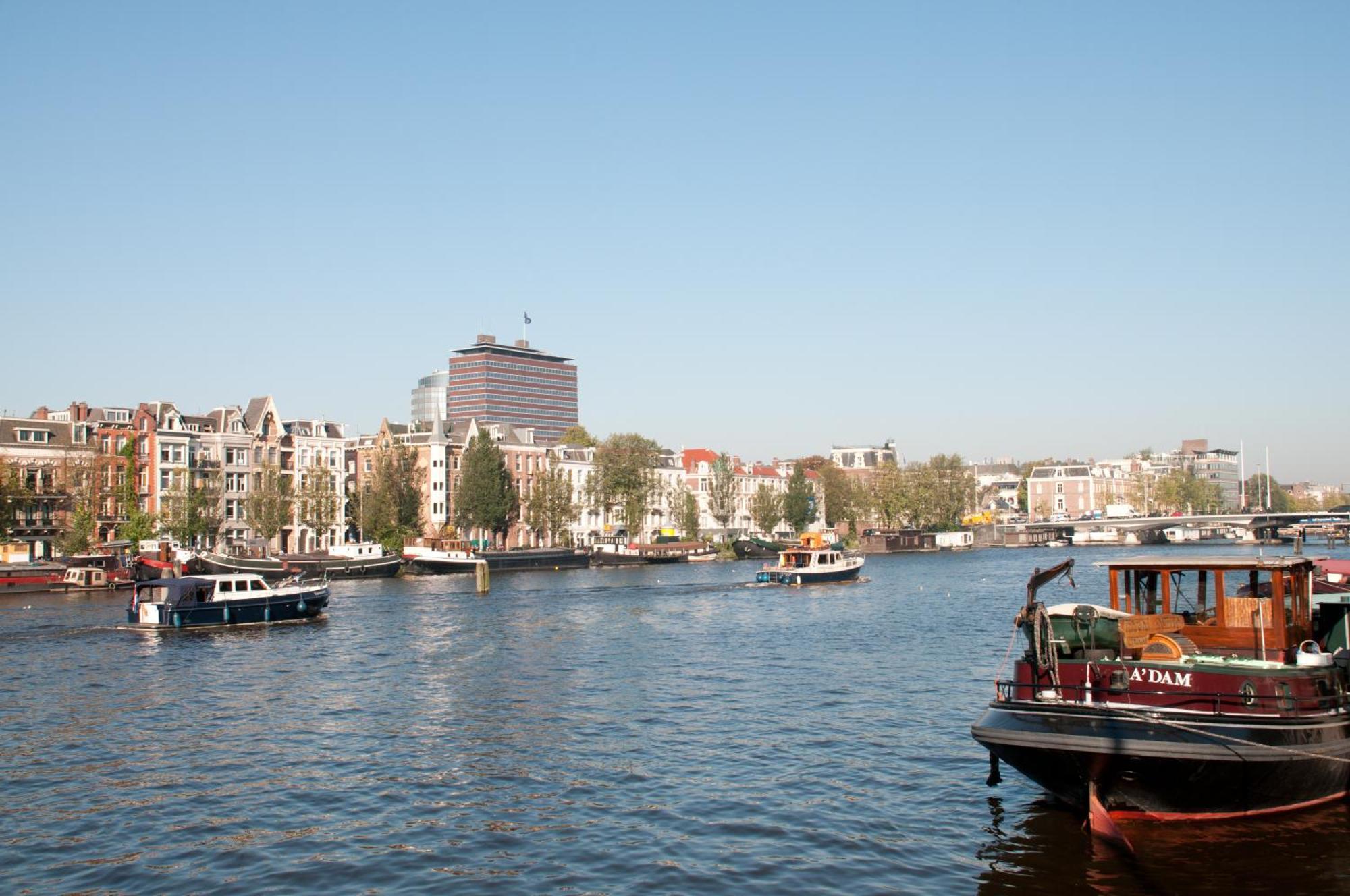 فندق Houseboat Little Amstel أمستردام المظهر الخارجي الصورة