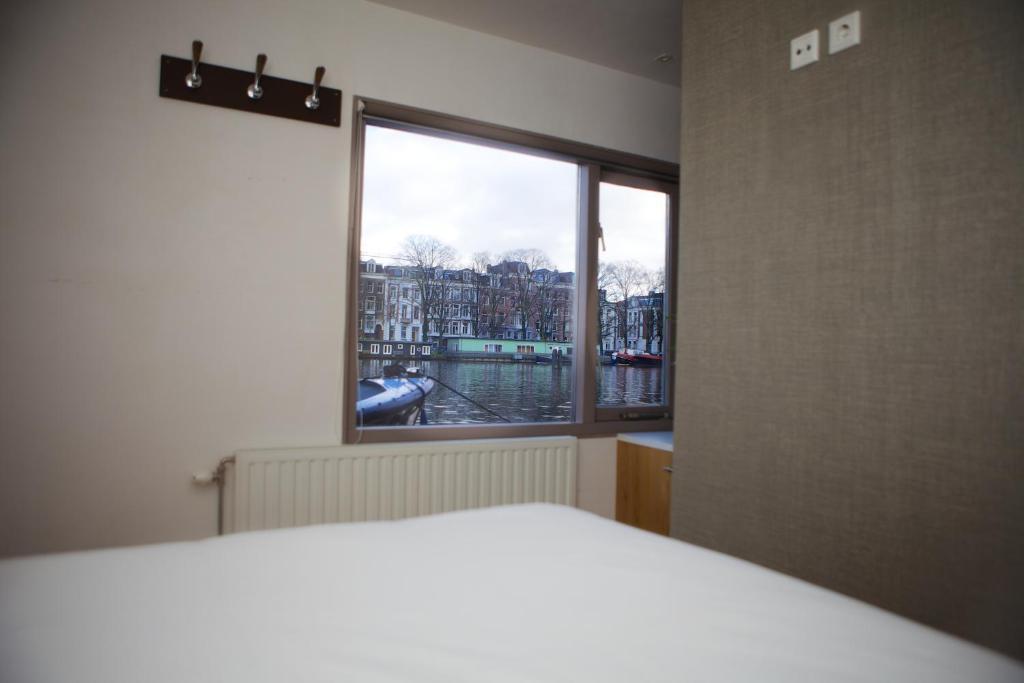 فندق Houseboat Little Amstel أمستردام المظهر الخارجي الصورة