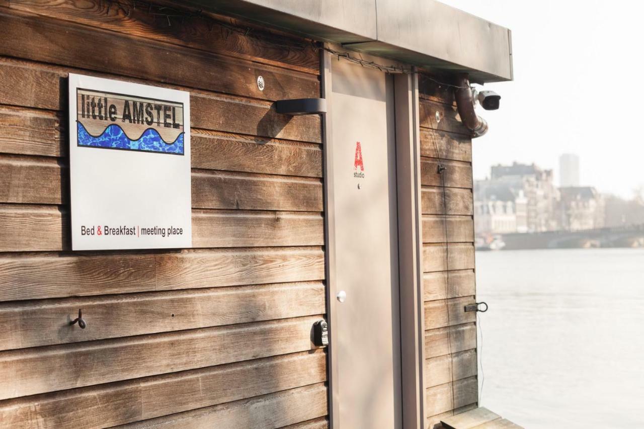 فندق Houseboat Little Amstel أمستردام المظهر الخارجي الصورة