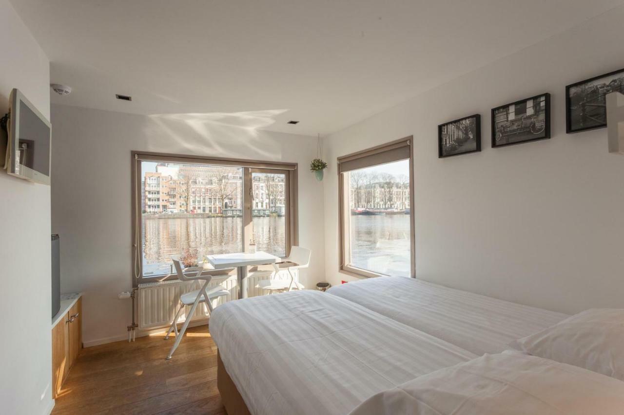 فندق Houseboat Little Amstel أمستردام المظهر الخارجي الصورة
