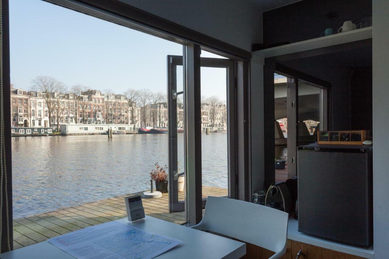 فندق Houseboat Little Amstel أمستردام المظهر الخارجي الصورة
